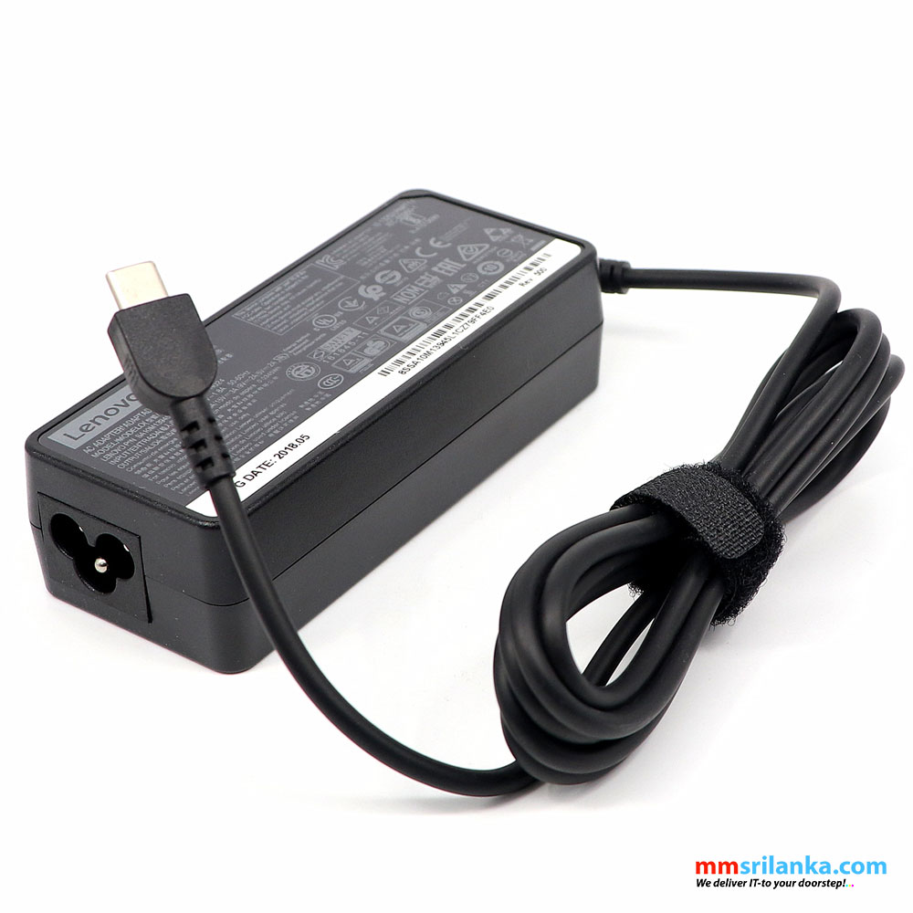 lenovo type c laptop charger 65w